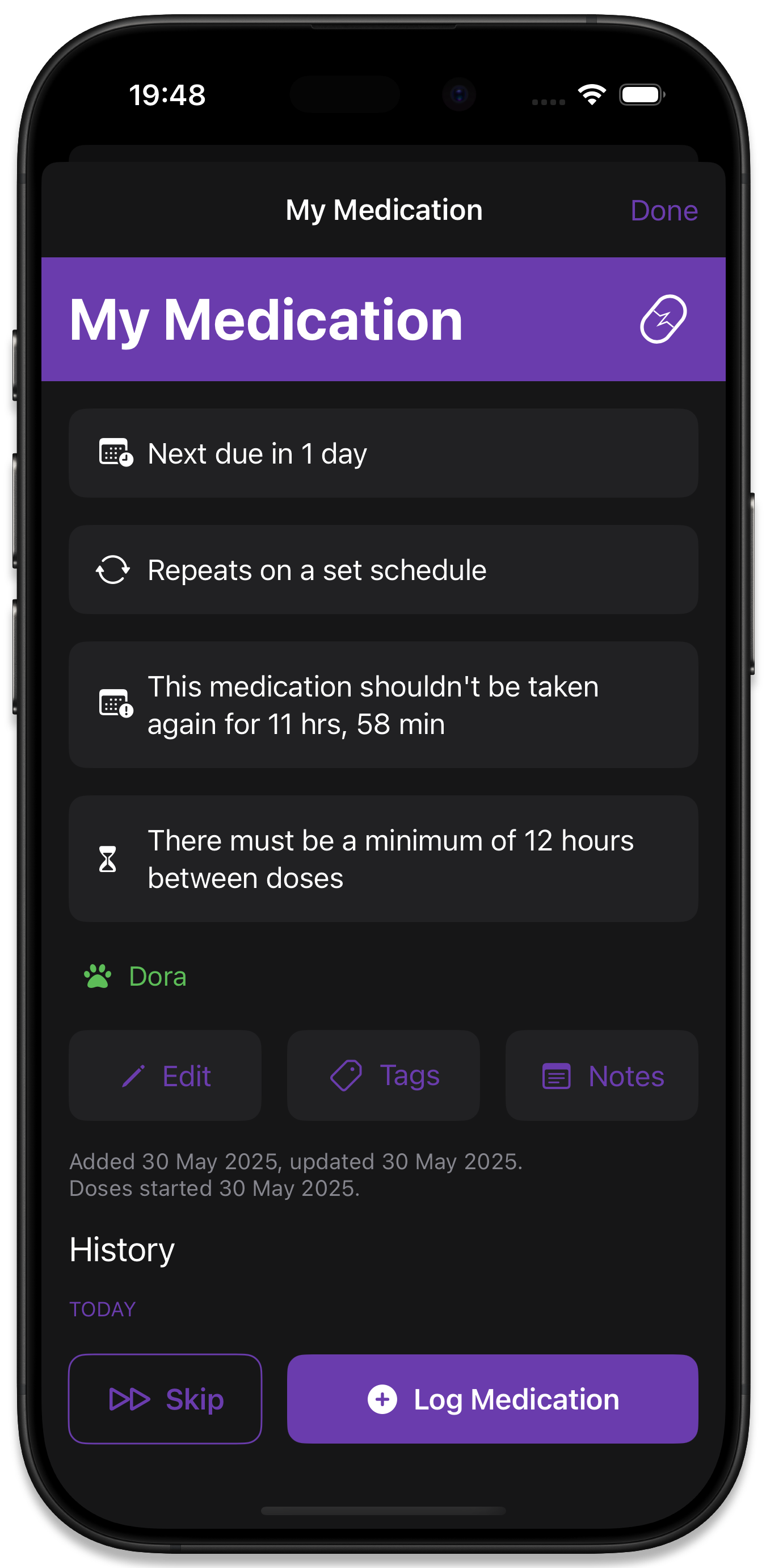 Medication Details