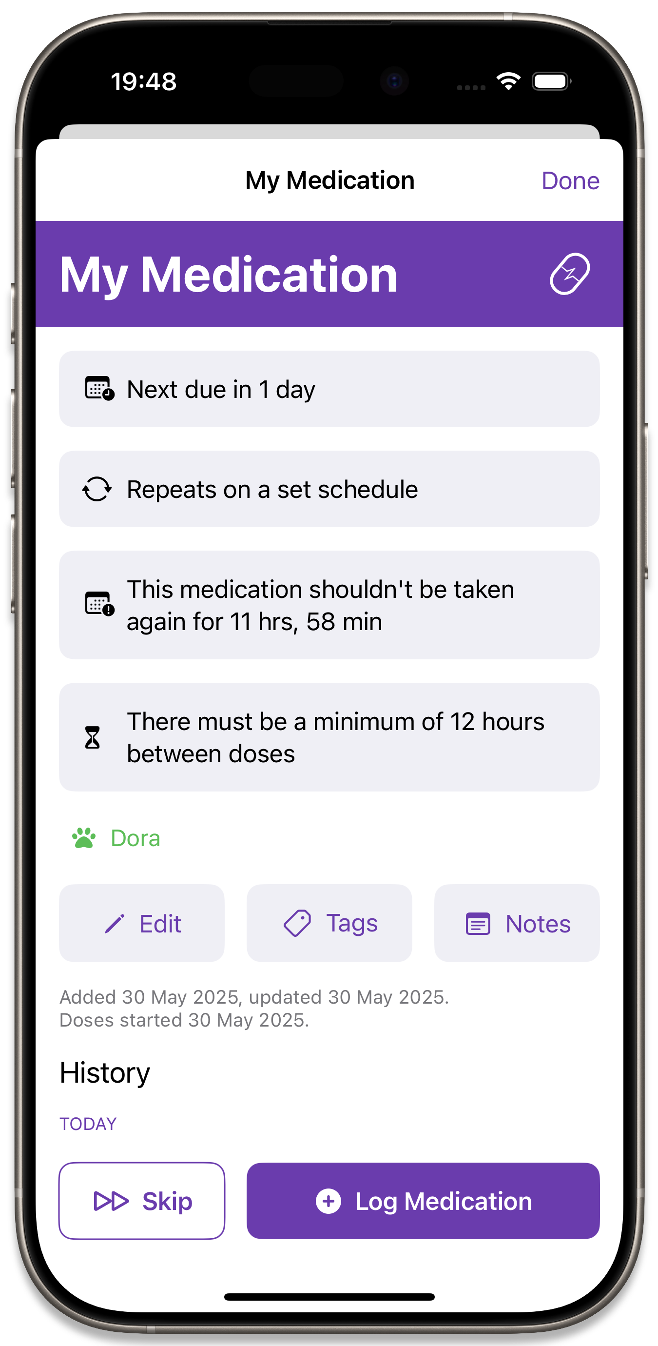 Medication Details