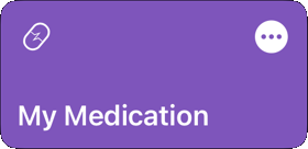 The tile for our new medication