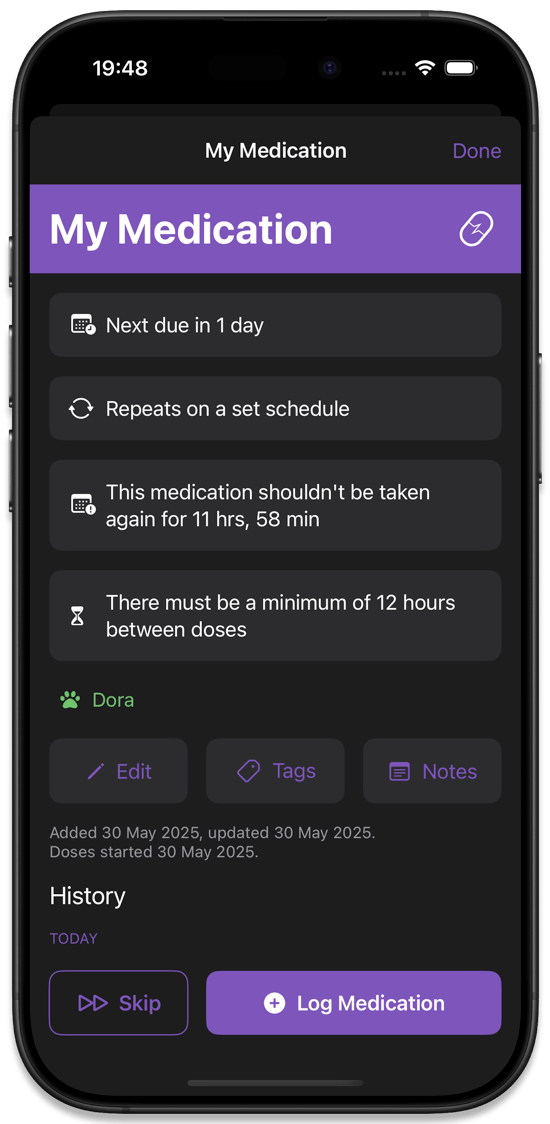 Medication Details