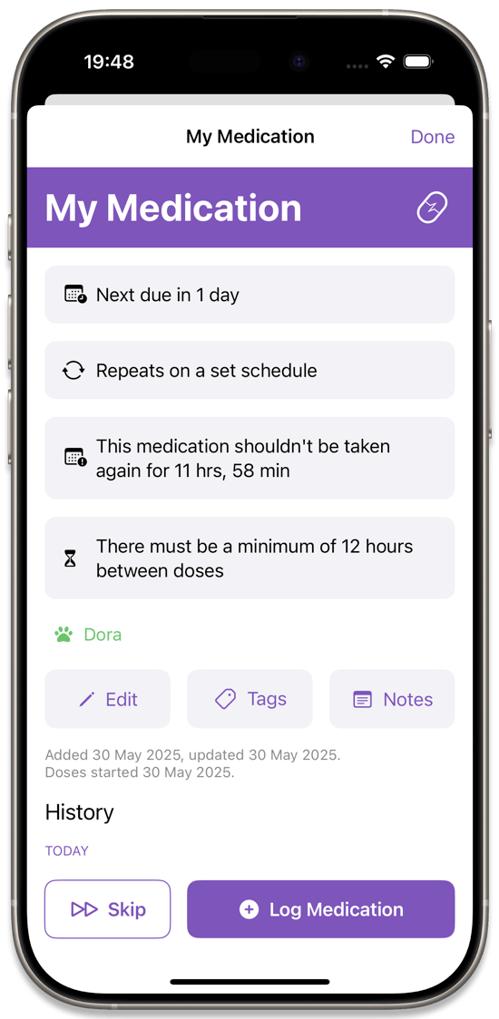 Medication Details