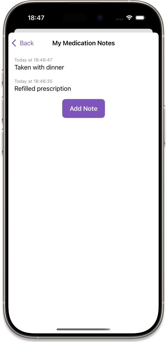 Medication Notes